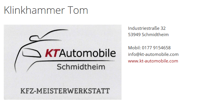 Klinkhammer-Tom-Start